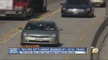 Toyota reaches $1.1B settlement in class-action suit with San Diego ties