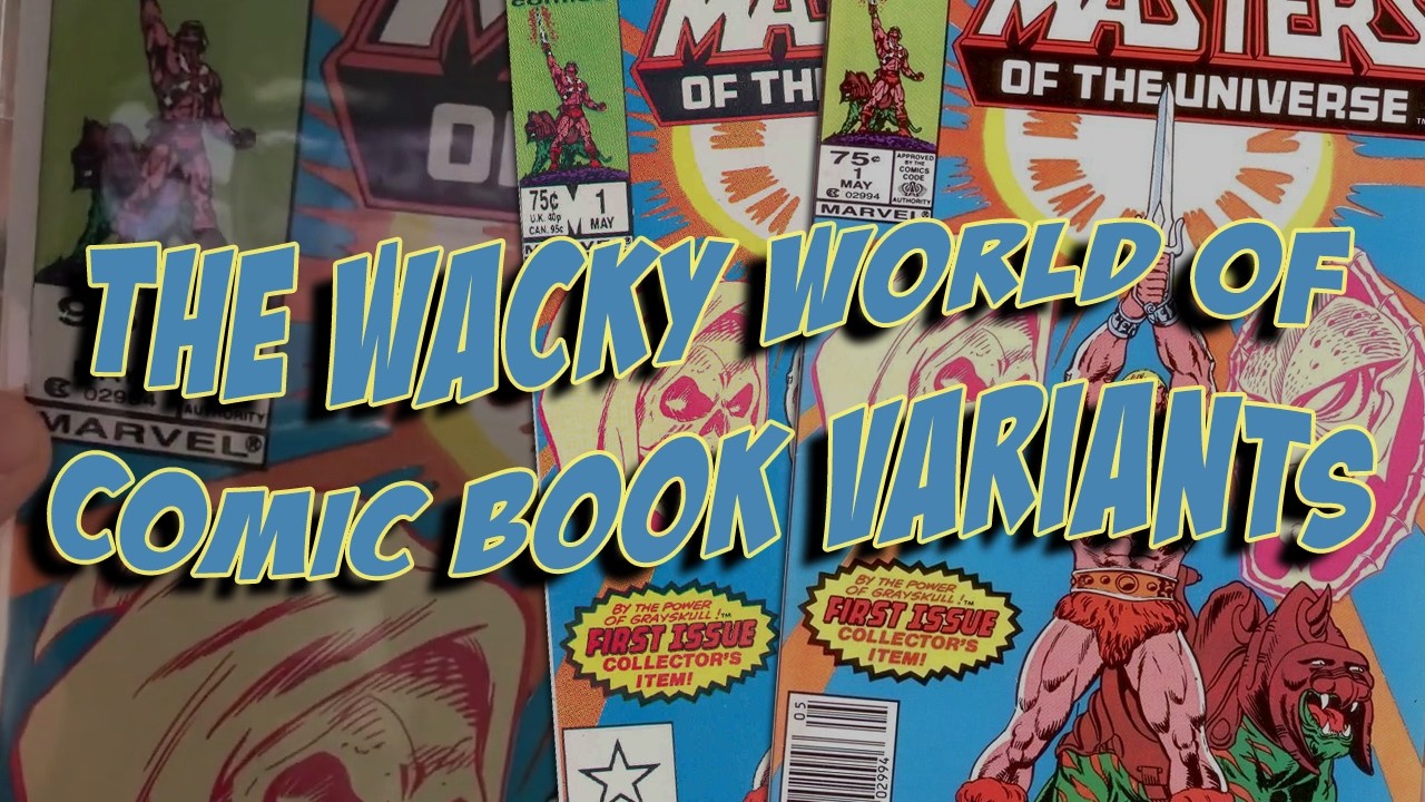 The Wacky World of Comic Book Variants - YouTube