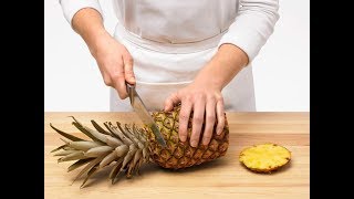آموزش پوست کندن آناناس در سه سوت