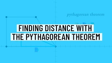 Finding Distance with the Pythagorean Theorem - ACT/SAT Geometry Math Practice
