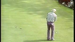 Golf - 1986 - Kemper Open - Sudden Death 3rd Hole - Larry Mize + Greg Norman - With Pat Summerall