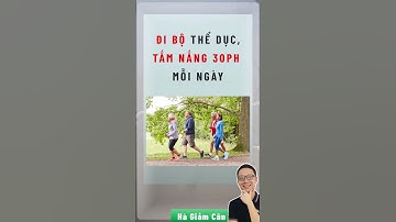 10 lời khuyên vàng cho sức khỏe | Hà Giảm Cân
