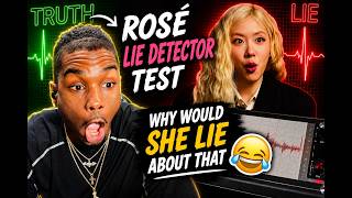 FIRST TIME REACTING to ROSÉ Takes a Lie Detector Test  | Vanity Fair Reaction