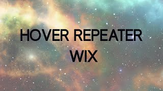 How to add a Hover Repeater to your Wix website