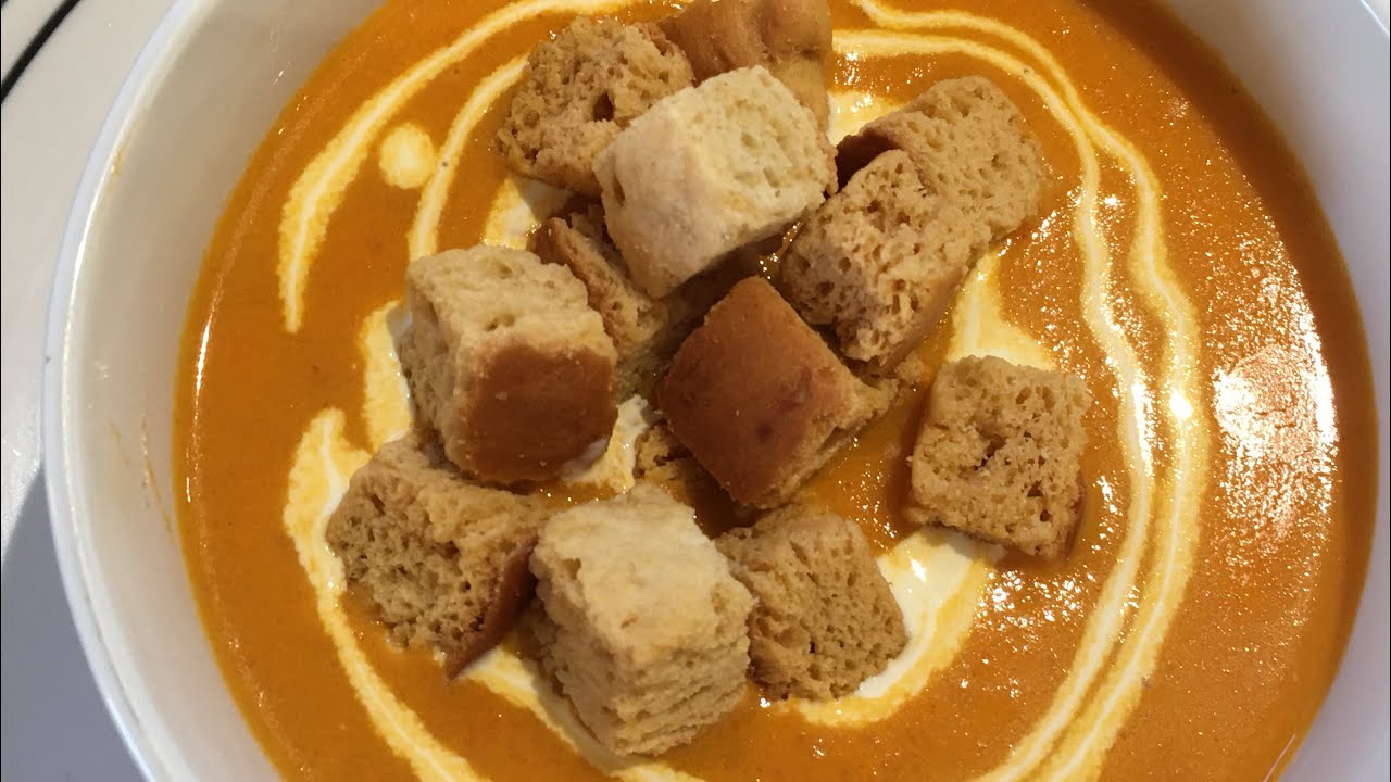 Homemade Tomato soup YouTube