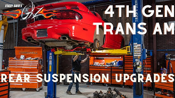 1998 Pontiac Trans Am Rear Suspension Upgrades Project Red Bird Part 2 - Stacey David