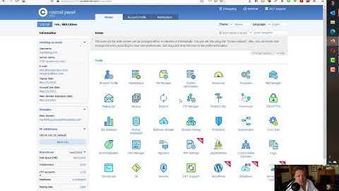 Using the Web Host Control Panel  (ICDSOFT)