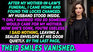 My Husband Said I Was Useless After His Mother Died  He Didn't Know What She Left To Me