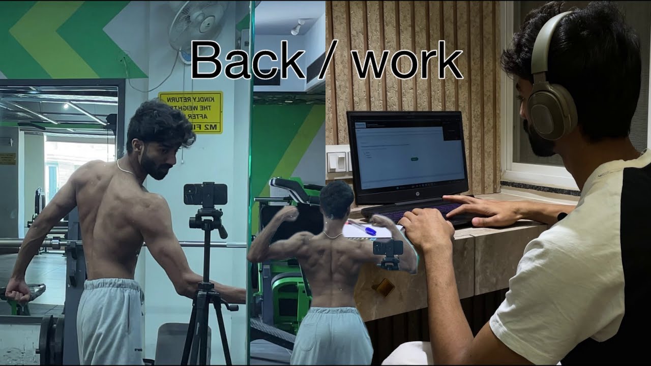 Back Workout / Internship Work / Gaurish Surjey.