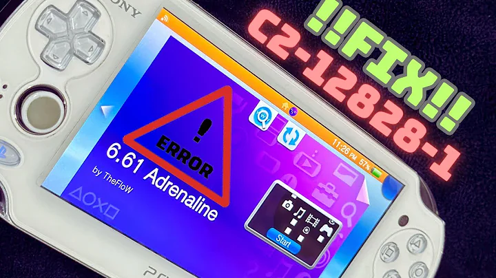Adrenaline PsVita Error C2-12828-1 Fix!!