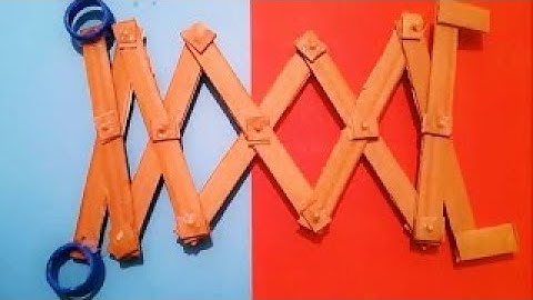 How to Make a Robotic Scissor Arm from Popsicle Sticks