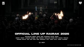 Rairak Roster  - What Nations Cup Tournament 2025