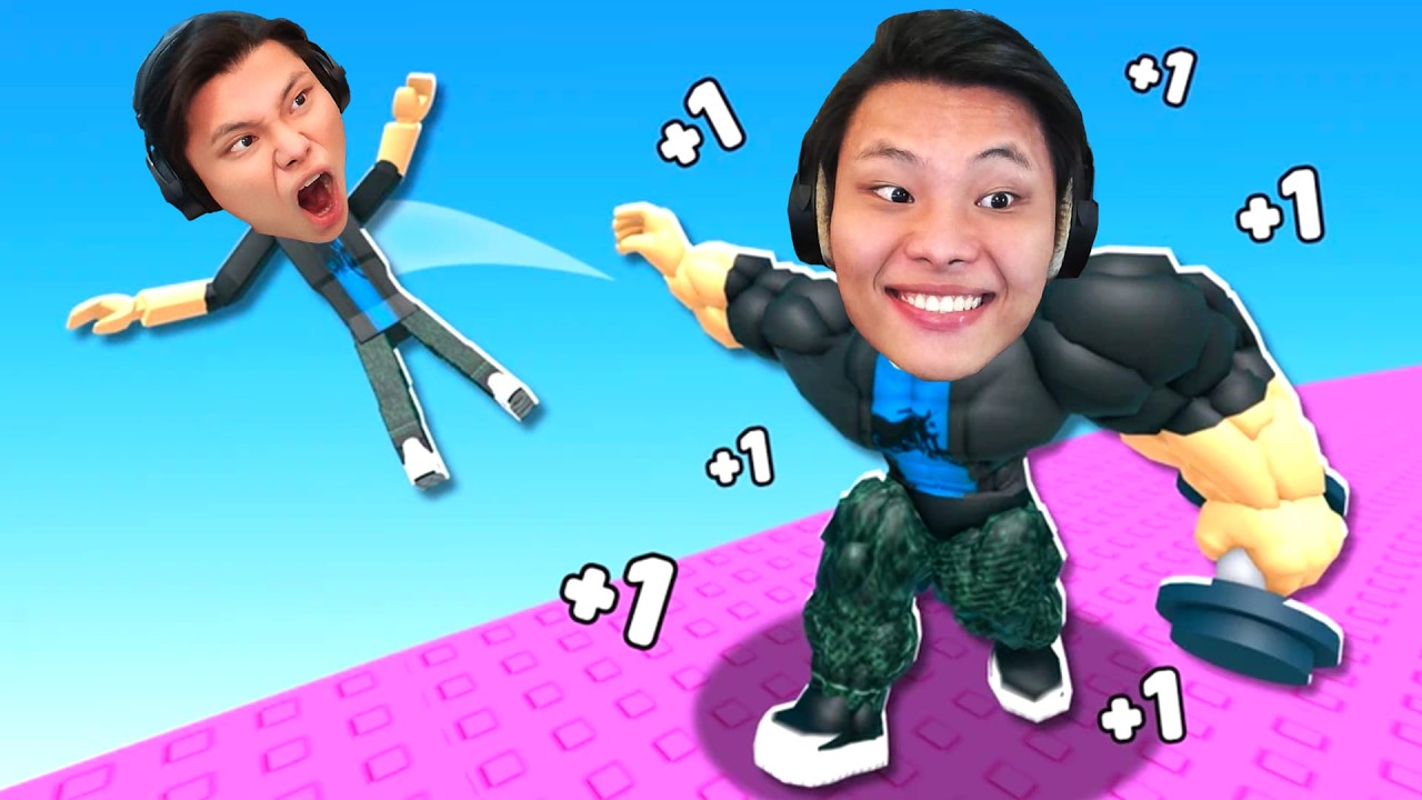 [ROBLOX] JayGray +1 Cơ Bắp Tập Gym Troll Trẻ Trâu Max Hài💪🤣Thử Thách Obby Tập Tạ Từ Gầy Thành Đô Con