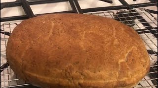 No Knead Artisan Rye bread