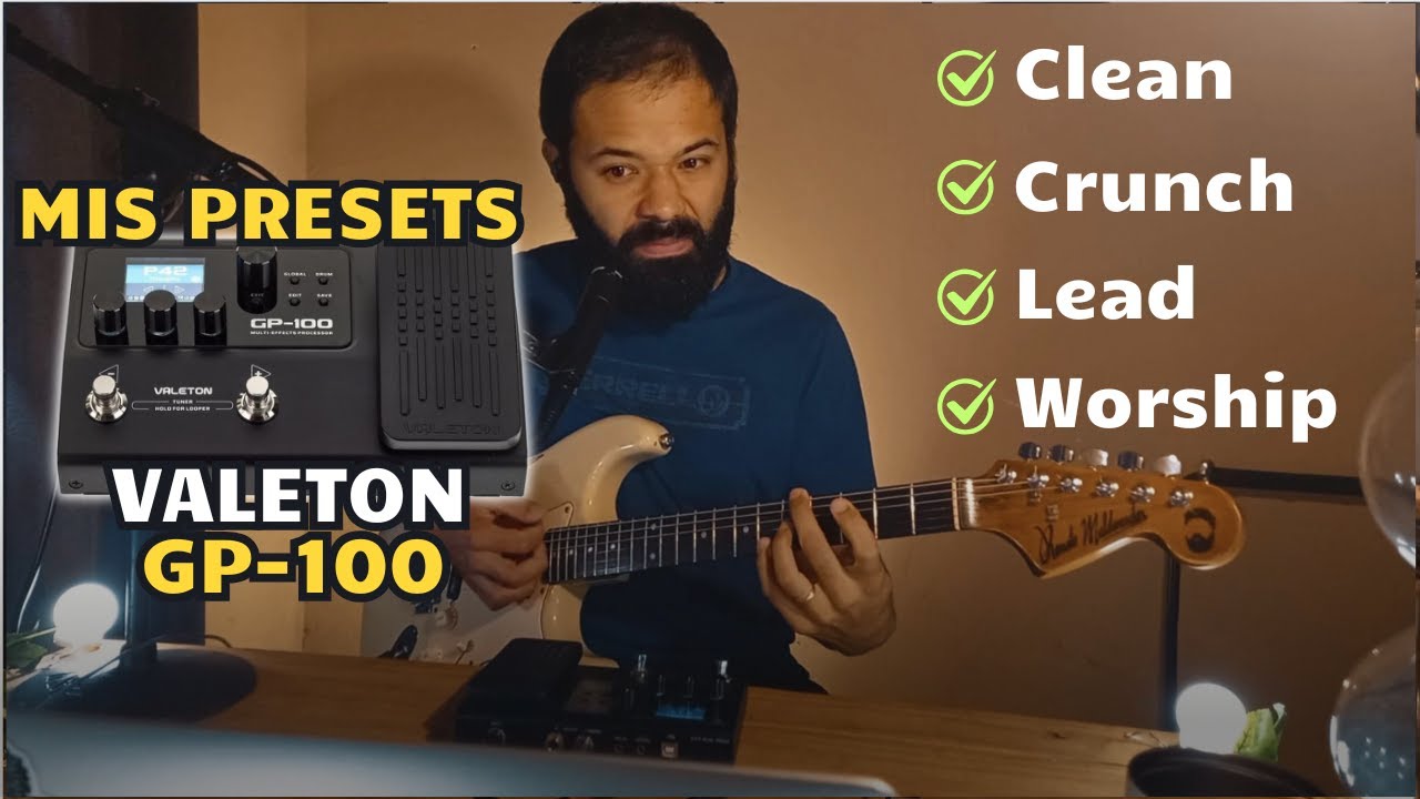 Valeton GP-100 | Mis Mejores Presets 🎸 | Custom Guitar Patches