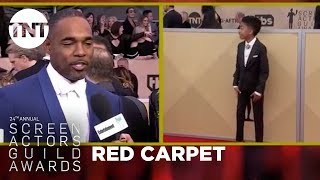 Jason George: Red Carpet Interview | 24th Annual SAG Awards | TNT
