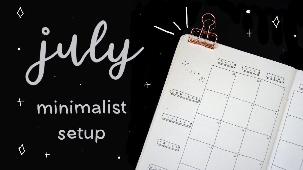 No Supplies? 😱 No problem! | Bujo Spread Using Just ONE PEN 🤩