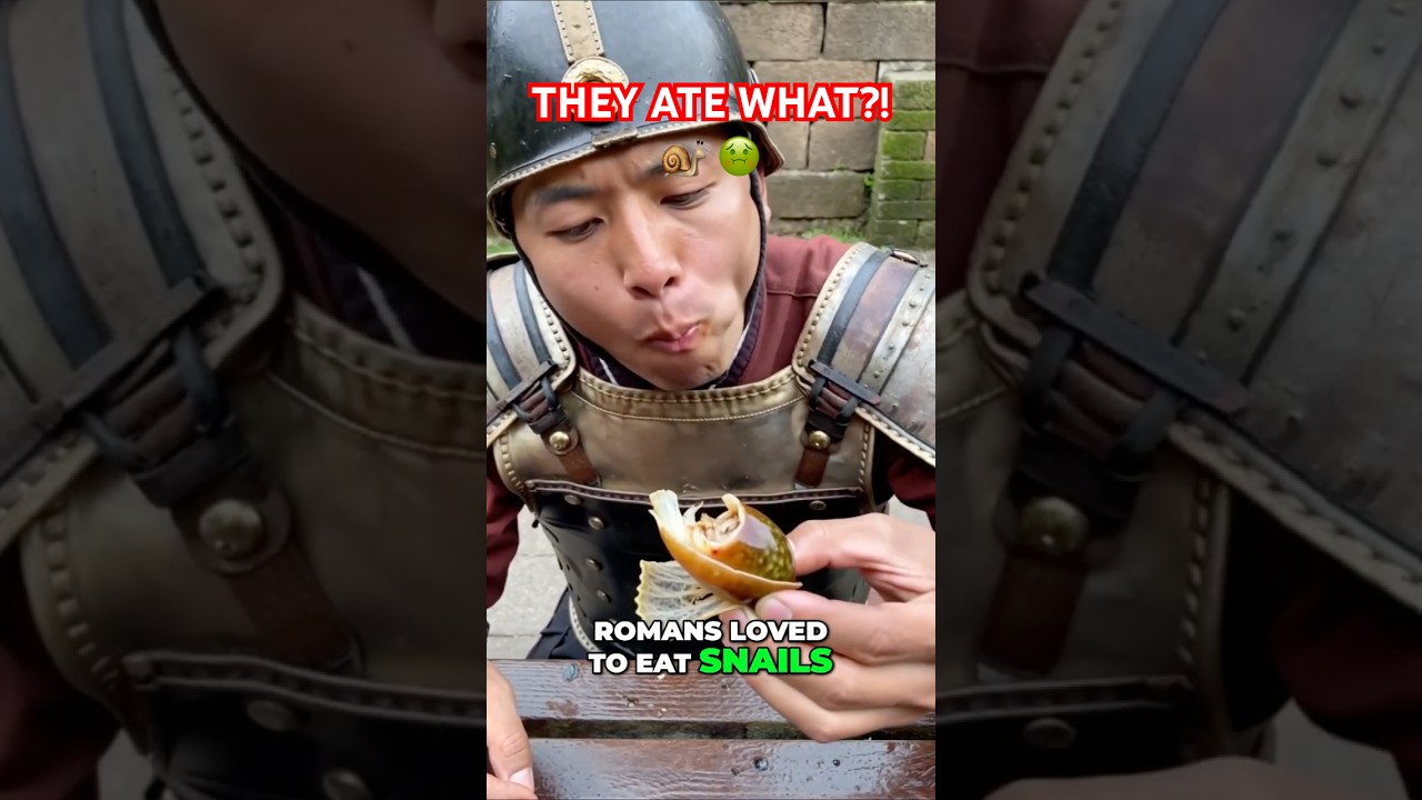 Giant Snails = Roman Snack Goals 🐌🥛
