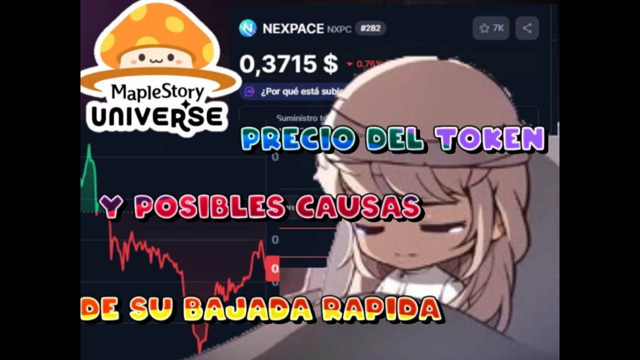 📉Precio del token hoy: por qué bajó, posibles motivos y mi opinión personal | Maple Universe 🔥🔥🔥🔥🔥🔥🔥
