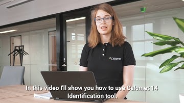 How to use Calcmet 14 Identification tool