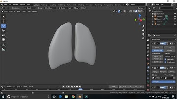 Respiratory System-Part 1 (Lungs Modeling)