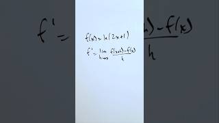 Derivative via Limit (Logarithmic fxn)