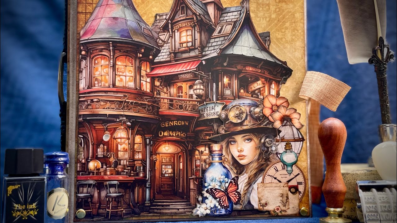 Álbum inspiración con papeles de Scraperalyn 