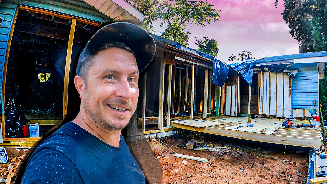 MASSIVE STEP forward on my abandoned house