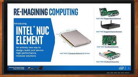 Intel NUC Elements -- Intel and Mouser Electronics