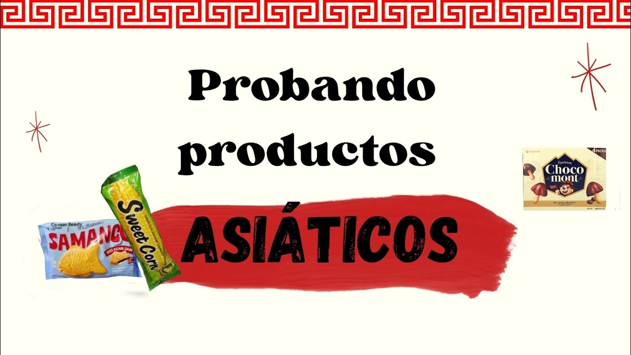Probando Productos Asiáticos  |Dema