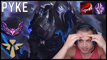 ⚔️ Tyler1 MY 70% WR PYKE GETS ME LP | Pyke Support Gameplay | Support Challenge | Season 12 ᴴᴰ