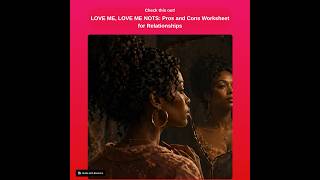 Stop Settling! Use This Relationship Worksheet To Find Your "One"