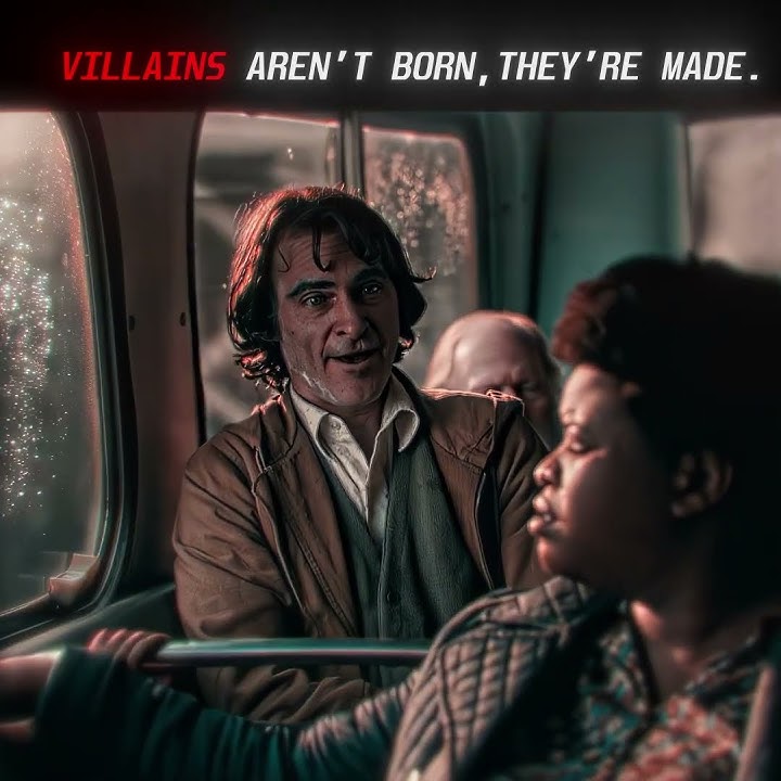 VILLAINS AREN'T BORN THEY'RE MADE | Joker EDIT