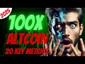 My Secret 20 Metric System To Find 100X Altcoin Gems? [2025 Edition]