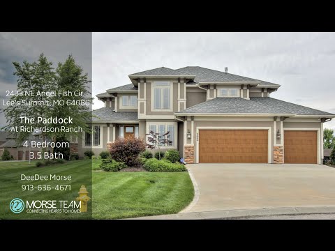 2433 NE Angel Fish Cir, Lee's Summit, MO home video tour