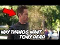 Why Thanos wanted to kill Tony Stark Iron man in Avengers Infinity War and Avengers Endgame