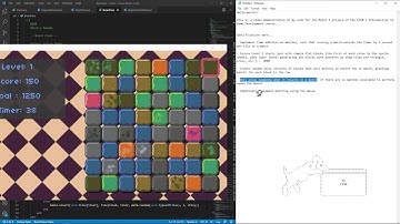 Match 3 - CS50 - Gameplay demonstration
