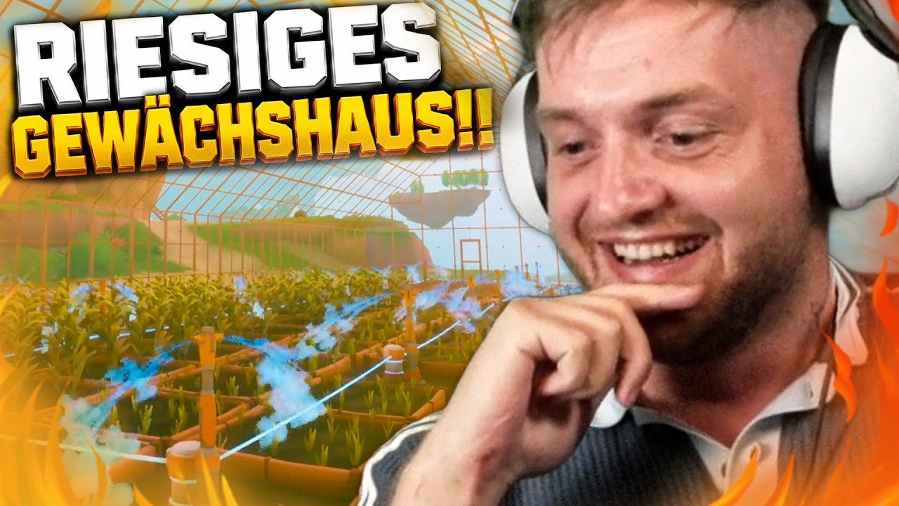 🤯😄 NEUE EISWELTEN freigeschaltet & GLAS GEWÄCHSHAUS als Gewitter Schutz gebaut! SolarPunk Folge 8