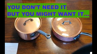 Copper Cookware - Should You Buy Them? Follow-up Video on Falk /  Mauviel