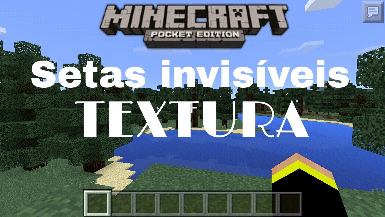 Setas Invisiveis SETAS INVISÍVEIS (TEXTURA) - Minecraft Pe - YouTube