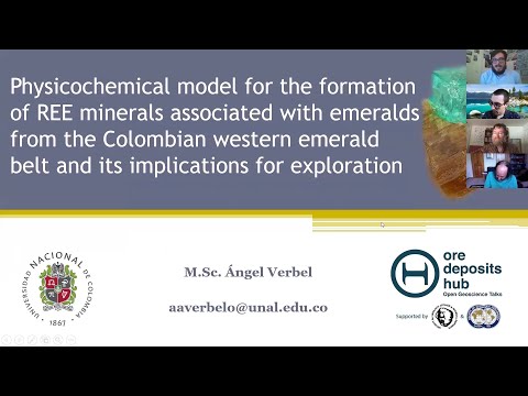 ECS001: Physicochemical model for the formation of REE minerals with Columbian emeralds–Ángel Verbel