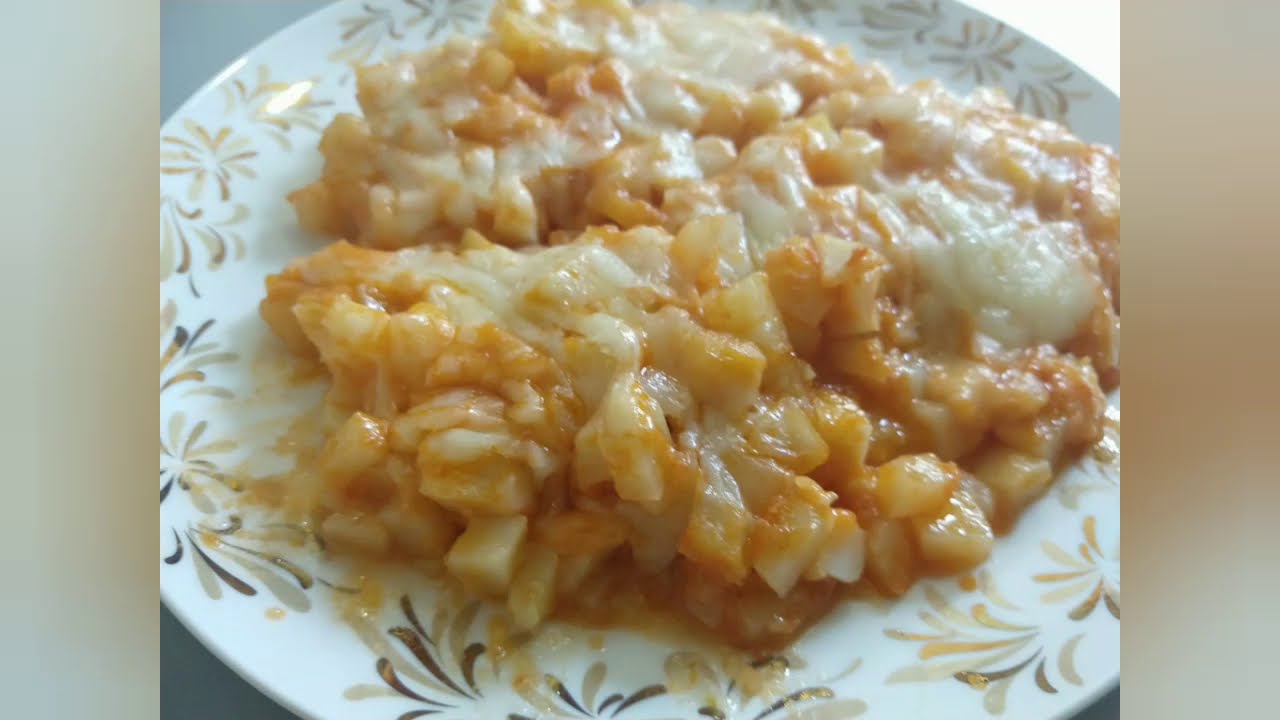 Como Hacer PAPAS con CHILE VERDE y QUESO Receta MEXICANA Fácil y