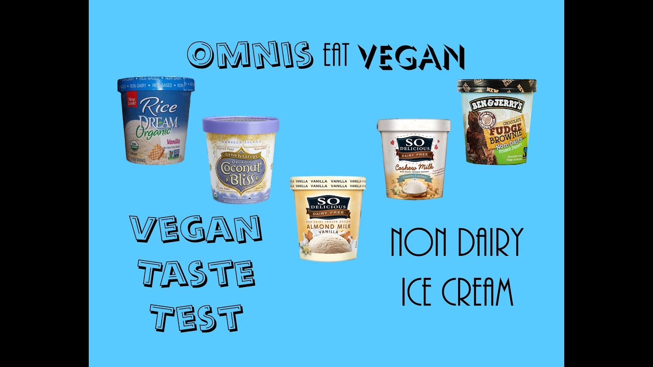 Vegan Taste Test - Non Dairy Ice Cream