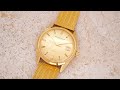 This vintage iwc is a solid gold mystery