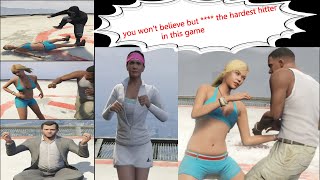 Who's the toughest fighter in gta 5?Amanda,jimmy,michael,tracey,franklin.U won't believe the results