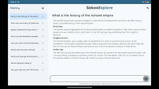 Offline AI Research App - Sokoo Explore Demo screenshot 3