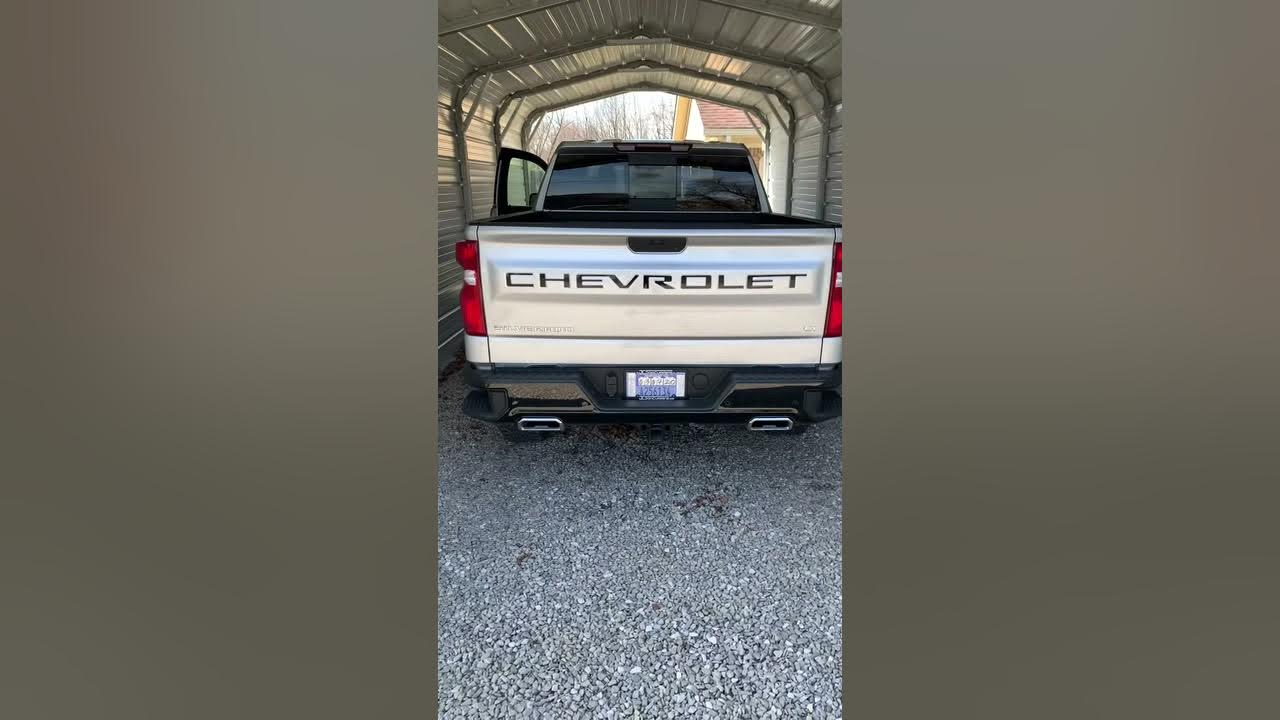 2020 Silverado 6.2 exhaust - YouTube