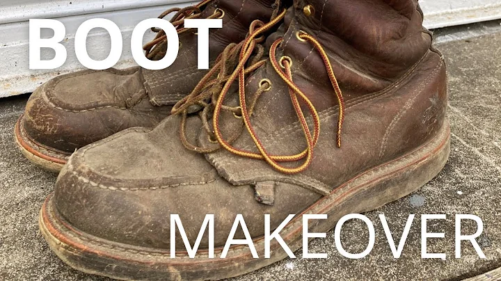 Thorogood Moc Toe Boot Restoration | Total Boot Ma...
