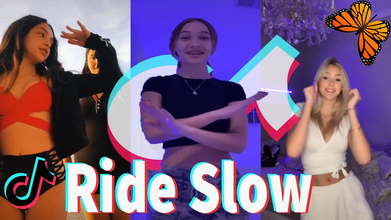Ride Slow - Halia Beamer Dance Tiktok Compilation