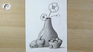 how to draw a still life | how to draw | dibujos faciles  | رسم | draw | رسم طبيعة صامتة | رسم سهل